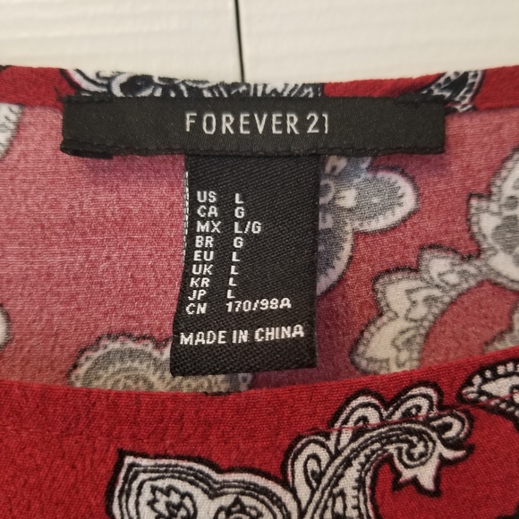 paisley print sleeveless slip dress - Picture 6 of 8